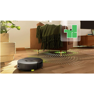 iRobot Roomba 205 DustCompactor Combo, сухая и влажная уборка, черный - Робот-пылесос