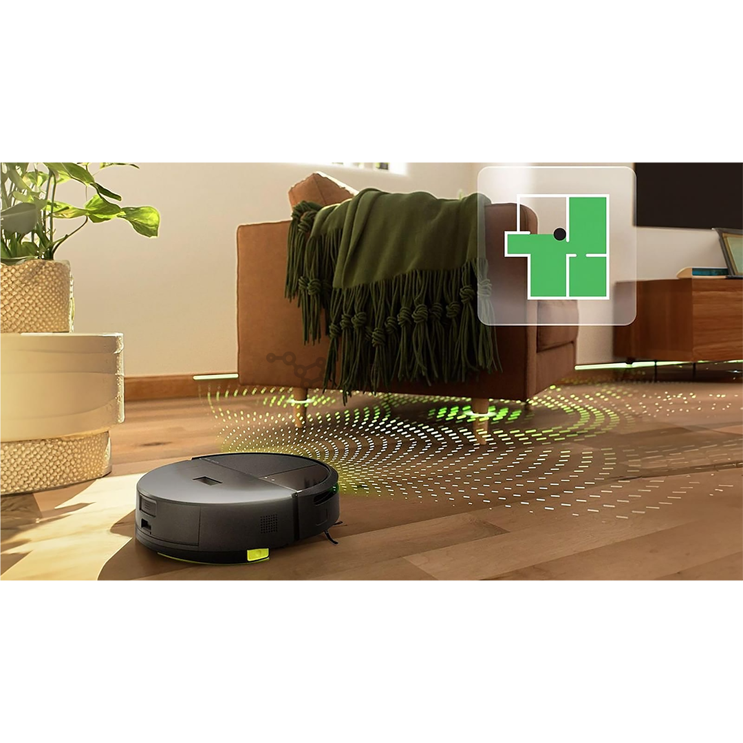 iRobot Roomba 205 DustCompactor Combo, сухая и влажная уборка, черный - Робот-пылесос