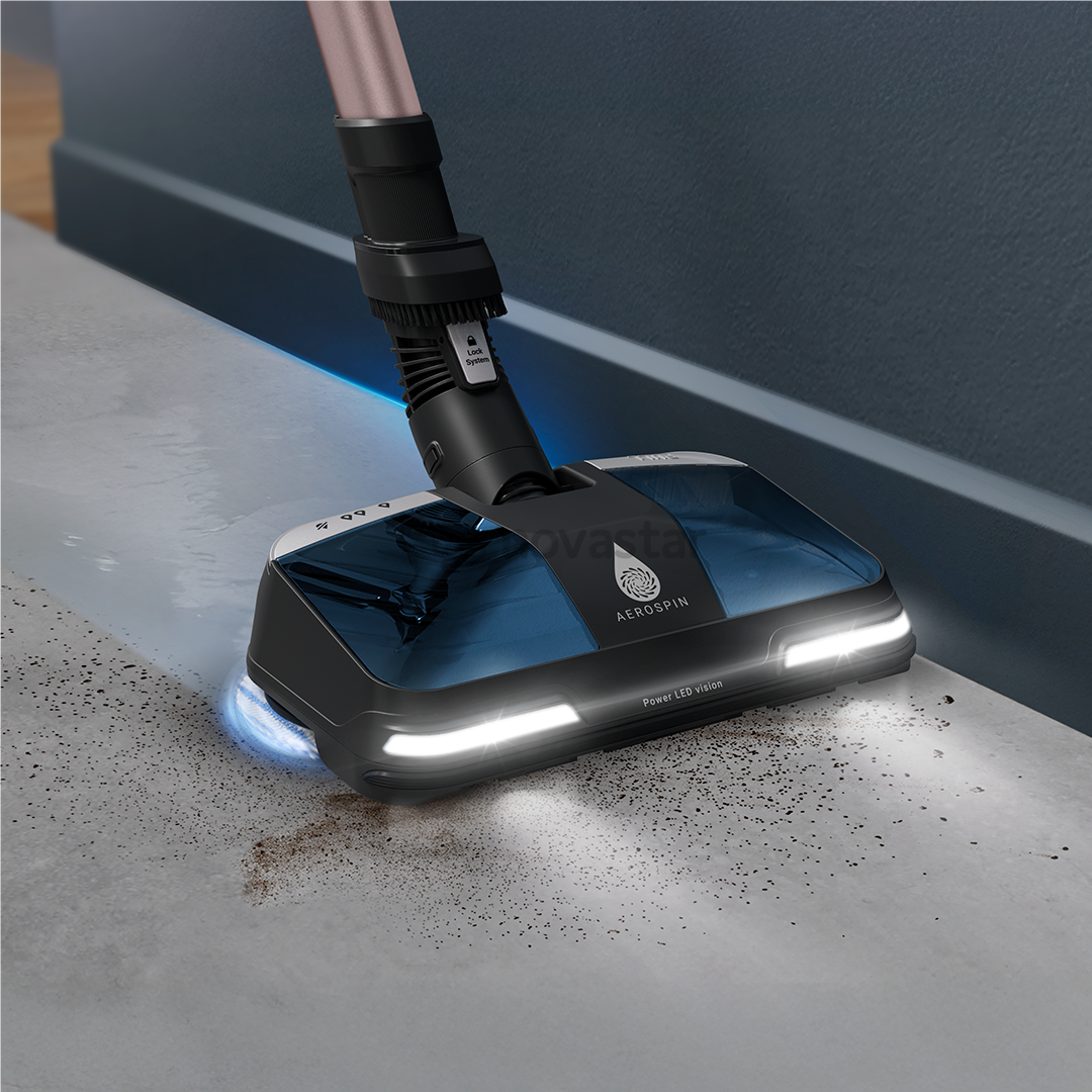 Tefal X-Force Flex 16.60, сухая и влажная уборка, розовый/черный - Беспроводной пылесос