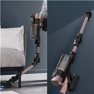 Tefal X-Force Flex 16.60, Wet & Dry, rožinis/juodas - Belaidis dulkių siurblys