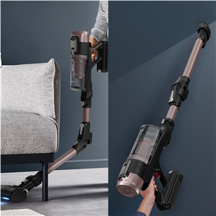 Tefal X-Force Flex 16.60, сухая и влажная уборка, розовый/черный - Беспроводной пылесос