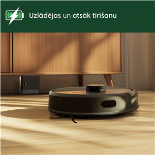 iRobot Roomba® 105 Combo, Wet & Dry, juodas - Dulkių siurblys robotas