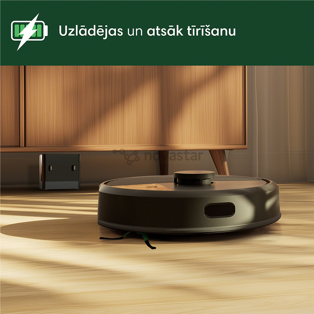 iRobot Roomba® 105 Combo, Wet & Dry, black - Robot vacuum cleaner