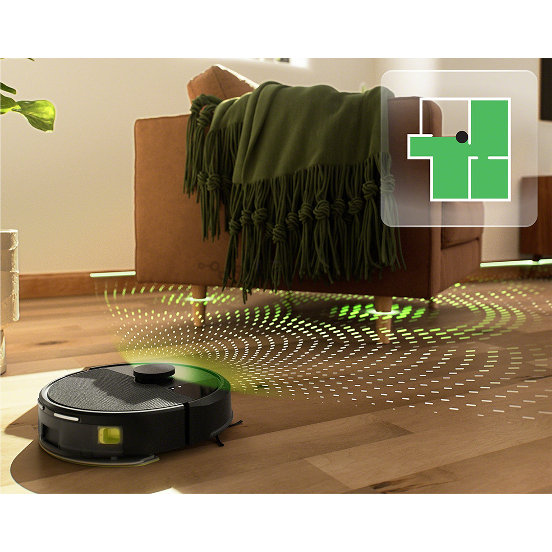 iRobot Roomba® 105 Combo, Wet & Dry, black - Robot vacuum cleaner