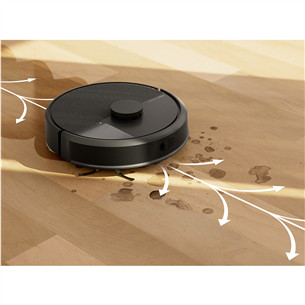 iRobot Roomba® 105 Combo, Wet & Dry, juodas - Dulkių siurblys robotas