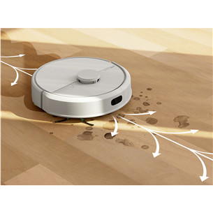 iRobot Roomba® 105 Combo, Wet & Dry, baltas - Dulkių siurblys robotas