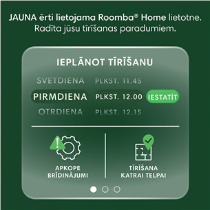 iRobot Roomba® 105 Combo+, Wet & Dry, juodas - Dulkių siurblys robotas