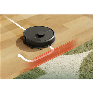 iRobot Roomba® 105 Combo+, Wet & Dry, juodas - Dulkių siurblys robotas