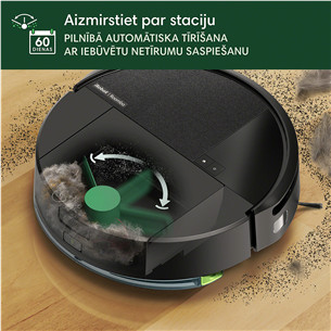 iRobot Roomba 205 DustCompactor Combo, wet & dry, juodas - Dulkių siurblys robotas