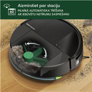 iRobot Roomba 205 DustCompactor Combo, сухая и влажная уборка, черный - Робот-пылесос