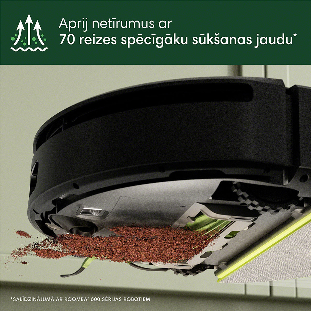 iRobot Roomba 205 DustCompactor Combo, сухая и влажная уборка, черный - Робот-пылесос