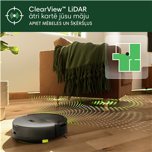 iRobot Roomba 205 DustCompactor Combo, сухая и влажная уборка, черный - Робот-пылесос