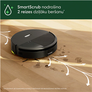 iRobot Roomba 205 DustCompactor Combo, wet & dry, juodas - Dulkių siurblys robotas