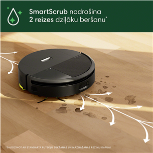 iRobot Roomba 205 DustCompactor Combo, сухая и влажная уборка, черный - Робот-пылесос
