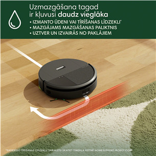 iRobot Roomba 205 DustCompactor Combo, wet & dry, juodas - Dulkių siurblys robotas
