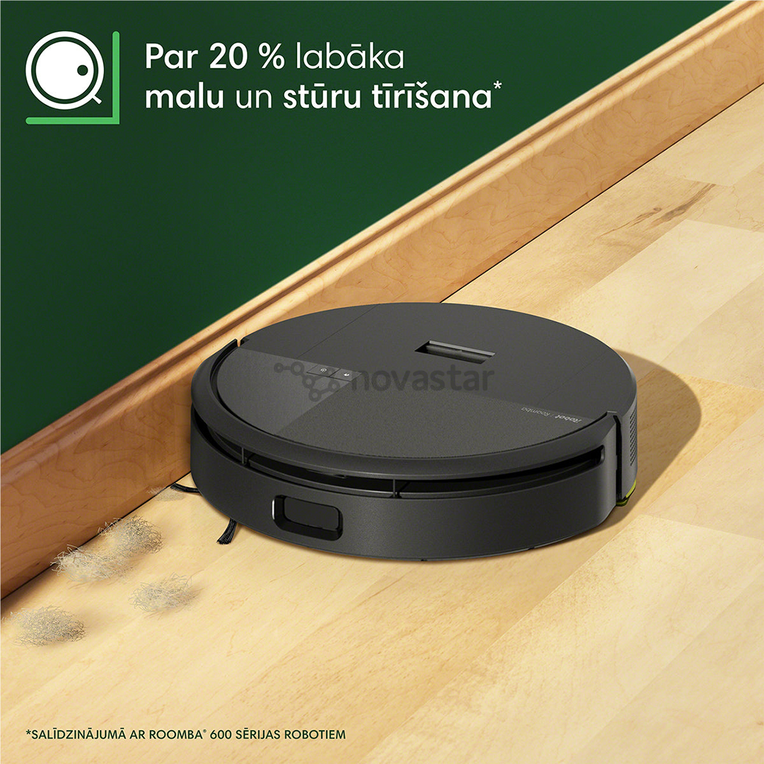 iRobot Roomba 205 DustCompactor Combo, сухая и влажная уборка, черный - Робот-пылесос