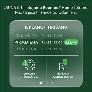 iRobot Roomba 205 DustCompactor Combo, wet & dry, baltas - Dulkių siurblys robotas