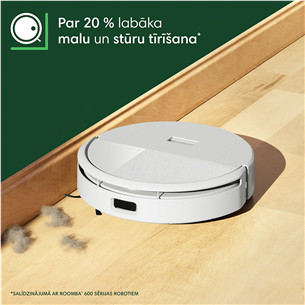 iRobot Roomba 205 DustCompactor Combo, wet & dry, baltas - Dulkių siurblys robotas