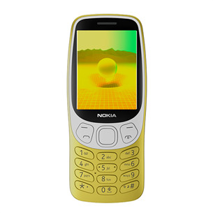 Nokia 3210 4G, Dual SIM, aukso spalvos - Mobilus telefonas 1GF025CPD4L10