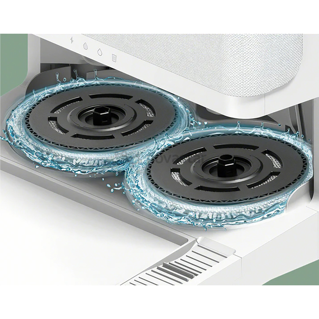 iRobot Roomba® Plus 405 Combo, Wet & Dry, baltas - Dulkių siurblys robotas