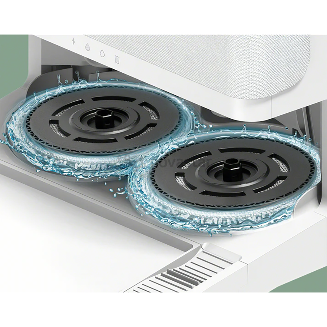 iRobot Roomba® Plus 405 Combo, сухая и влажная уборка, белый - Робот-пылесос