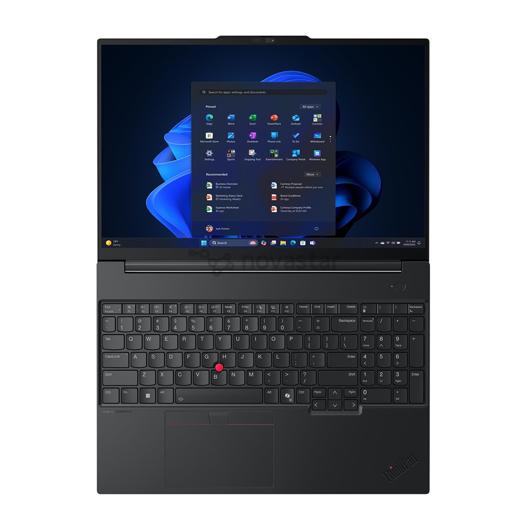 Lenovo ThinkPad E16 Gen 3, 16'', WUXGA, Ultra 5, 16 GB, 512 GB, W11P, ENG, black - Notebook