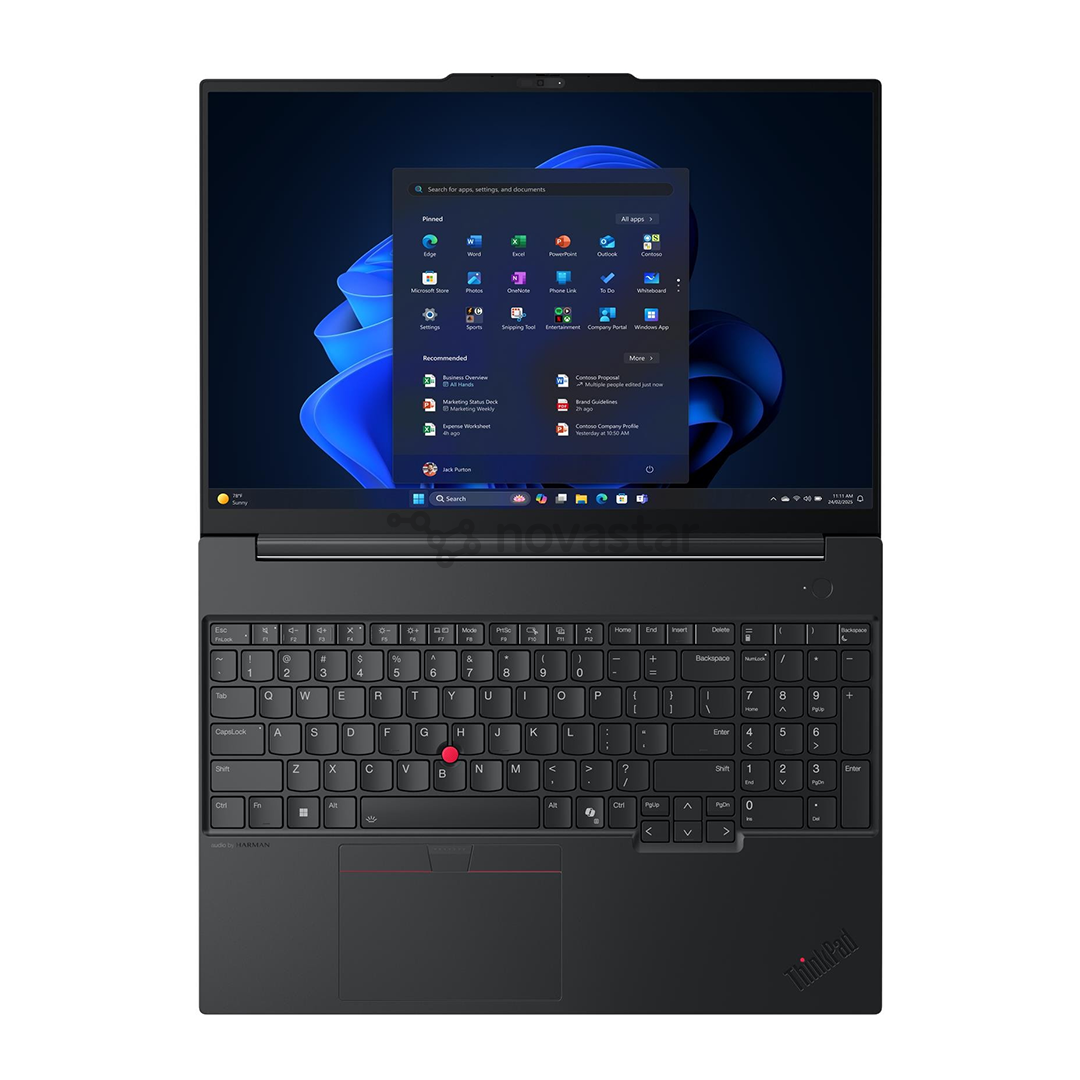 Lenovo ThinkPad E16 Gen 3, 16'', WUXGA, Ultra 5, 16 GB, 512 GB, W11P, ENG, black - Notebook