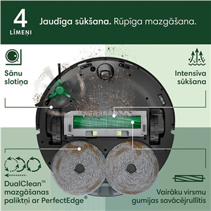 iRobot Roomba® Plus 505 Combo, Wet & Dry, black - Robot vacuum cleaner