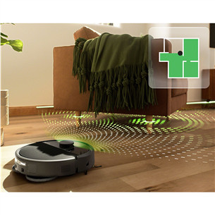 iRobot Roomba® Plus 505 Combo, Wet & Dry, black - Robot vacuum cleaner
