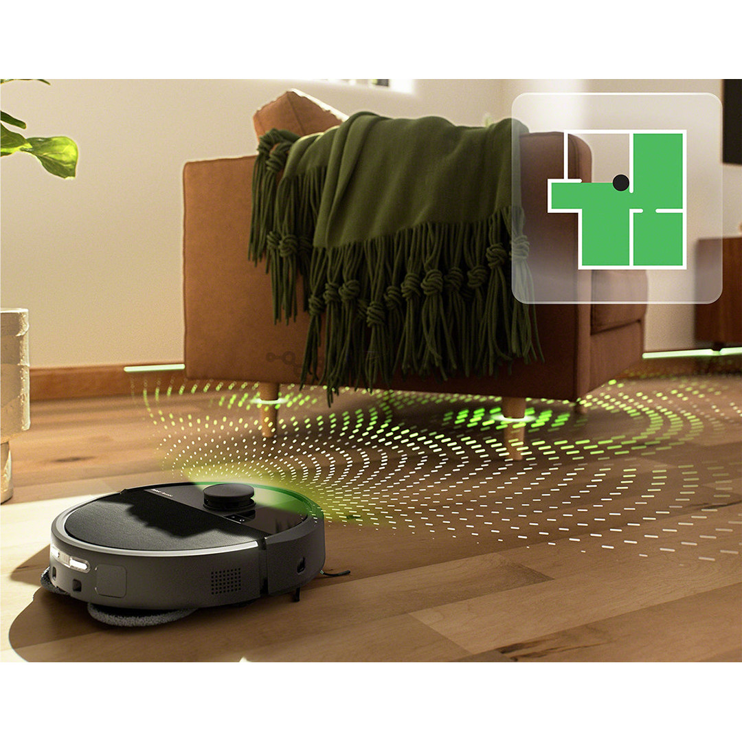 iRobot Roomba® Plus 505 Combo, Wet & Dry, black - Robot vacuum cleaner