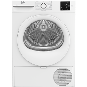 Beko, šilumos siurblys, 7 kg, gylis 54,5 cm - Džiovyklė BM3T372E0W