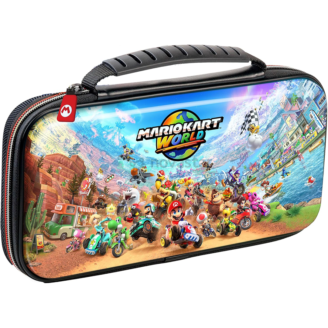 RDS Industries Deluxe Mario Kart World Travel Case, Nintendo Switch/Switch 2 - Чехол для переноски