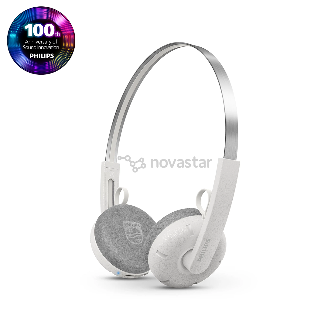 Philips Ringo, TAH2000, white - Wireless Headphones