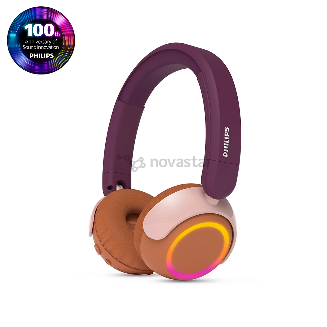 Philips TAK4200, magenta purple - Kids' wireless heaphones
