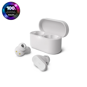 Philips TAT3509, active noise-cancelling, white - Wireless Earbuds