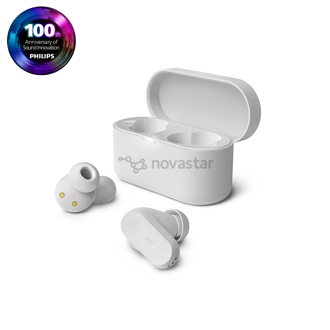 Philips TAT3509, active noise-cancelling, white - Wireless Earbuds