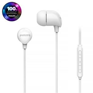 Philips TAE2146, USB-C, белый - Наушники TAE2146WT/00