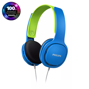 Philips SHK2000BL, синий - Детские наушники