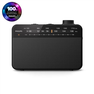 Philips TAR2509, juodas - Radijas TAR2509/10