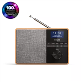 Philips TAR5505, DAB+, FM, Bluetooth, timer, brown - Kitchen radio