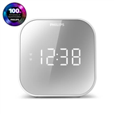 Philips TAR4406/12, FM, USB, white - Clock radio