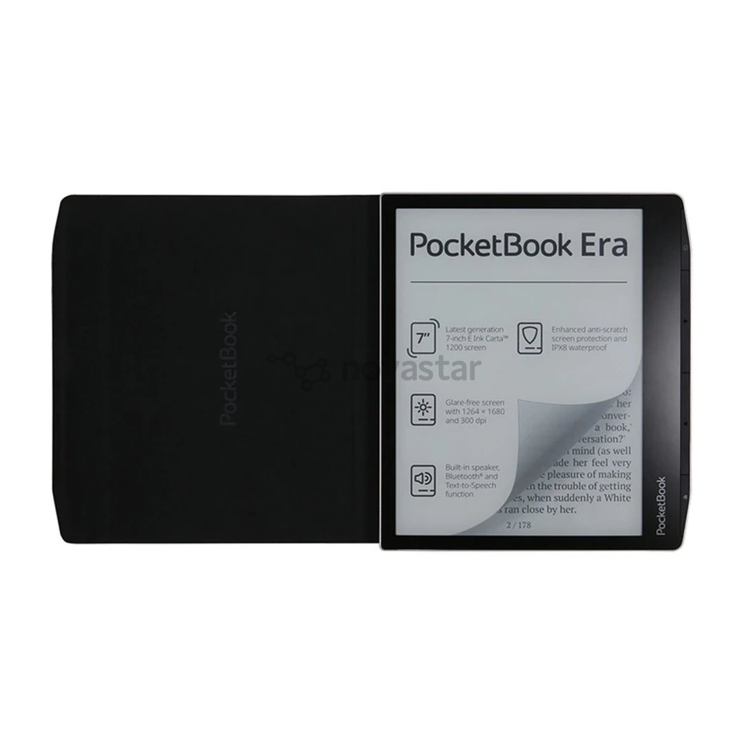 PocketBook Charge Cover, 7'', Era series, черный - Чехол для электронной книги