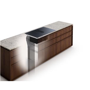 Electrolux 900 XT SensePro, width 80 cm, black - Built-in induction ExtractorHob