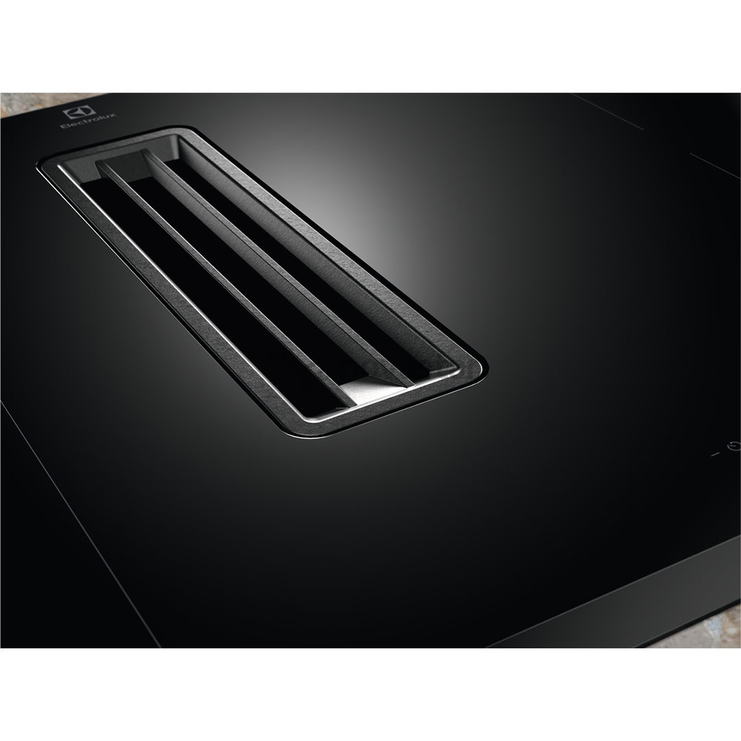 Electrolux 900 XT SensePro, width 80 cm, black - Built-in induction ExtractorHob