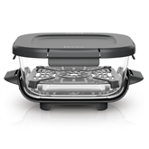 Ninja CRISPi, 1,4 L, CleanCrisp, skaidrus - Stiklinis indas su užsegamu dangčiu