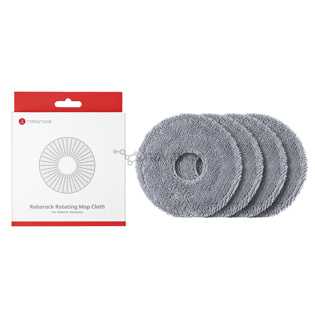 Roborock, Saros 10R/ 20R/ Z70, 4 pcs - Mop pads for robot vacuum cleaner