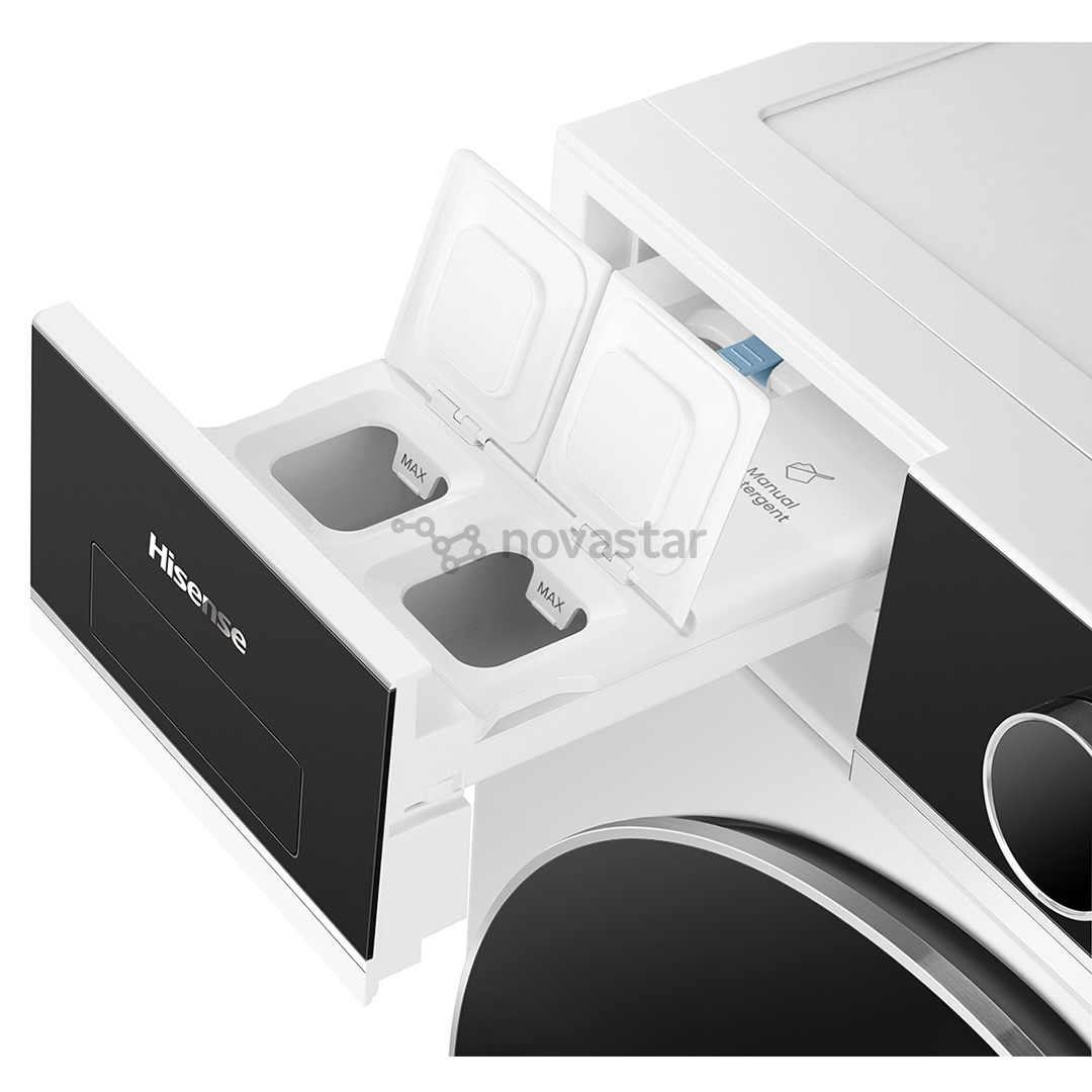 Hisense, 10,5 kg, gylis 55 cm, 1400 aps./min. - Skalbimo mašina