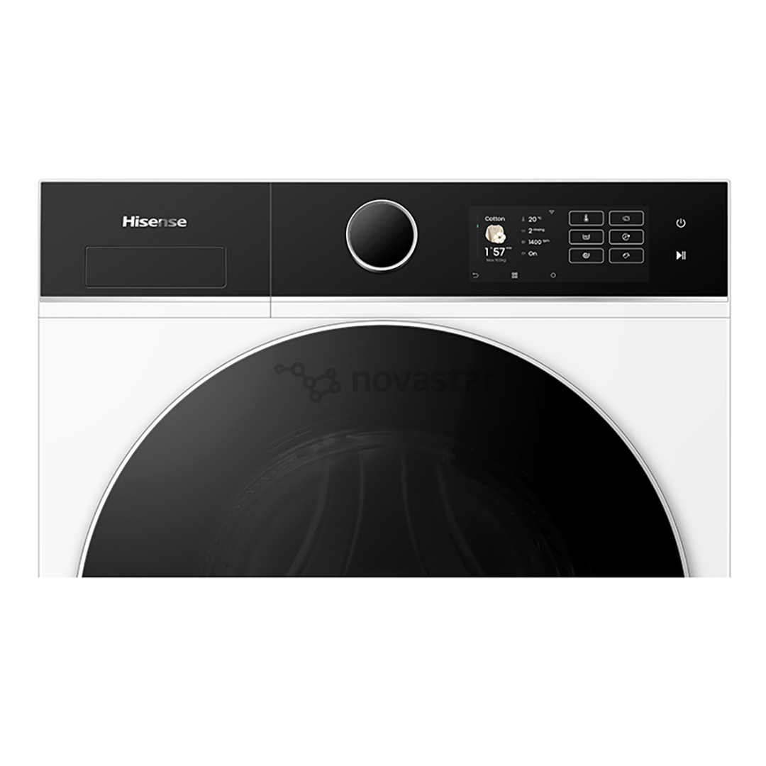 Hisense, 10,5 kg, gylis 55 cm, 1400 aps./min. - Skalbimo mašina