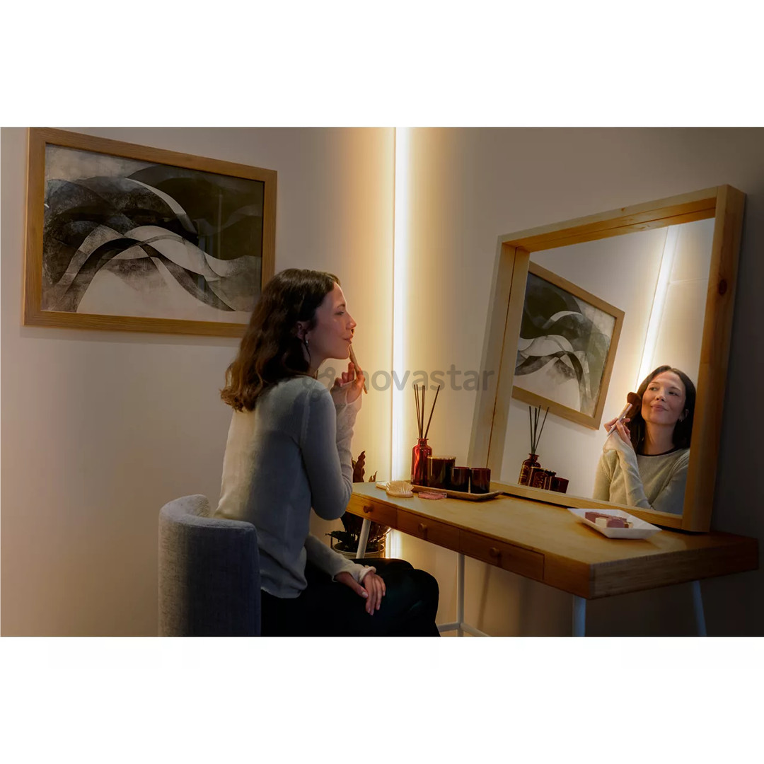 Philips Hue OmniGlow Lightstrip, 3 m, balta - LED juosta