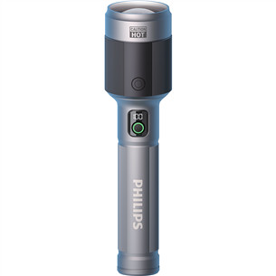 Philips Torch, 2200lm, 60W, grey - LED flashlight SFL5102/10